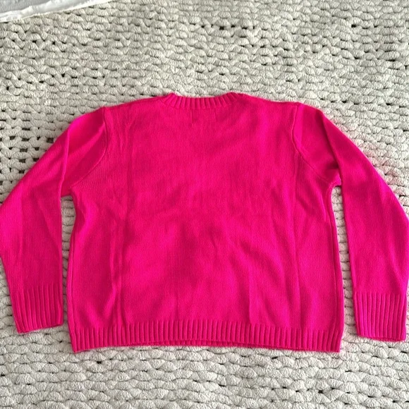 NWT Panache Apparel Hot Pink “SKI” Sweater - Picture 13 of 16